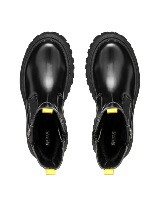 Geox Geox Μπότες J Maquinnens Girl J46M6A 0CNNH C9999 S Μαύρο