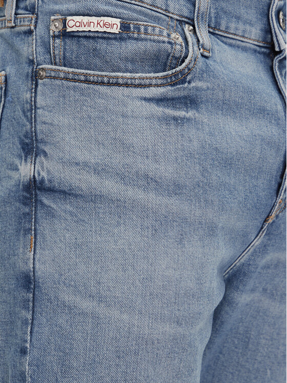 Calvin Klein Jeans Calvin Klein Jeans Pantaloni scurți de blugi J30J327516 Albastru Slim Fit