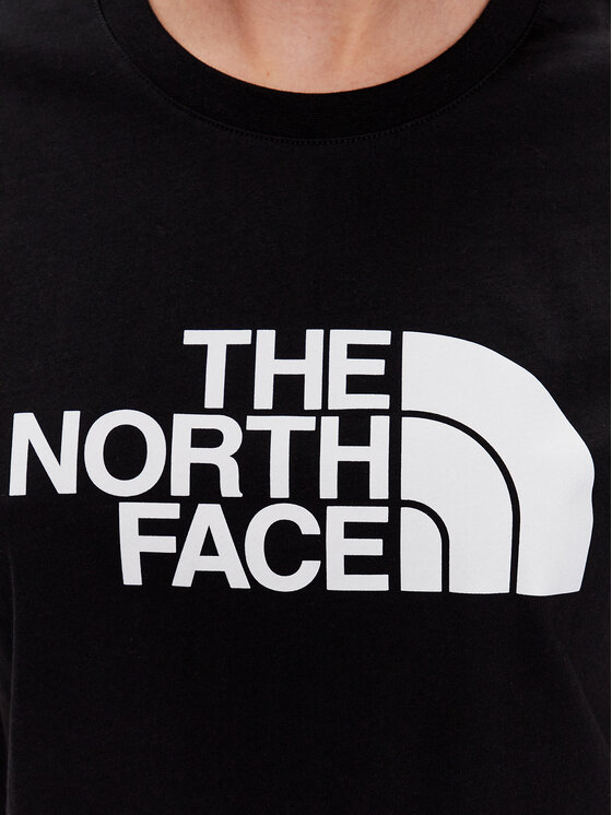 The North Face The North Face T-Shirt NF0A4T1R Μαύρο Cropped Fit
