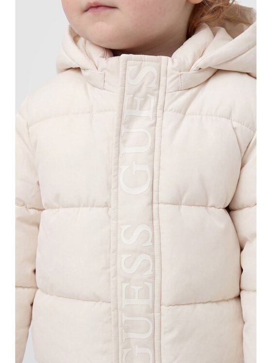 Guess Kids Guess Kids Kurtka przejściowa 185184 Biały Classic Fit
