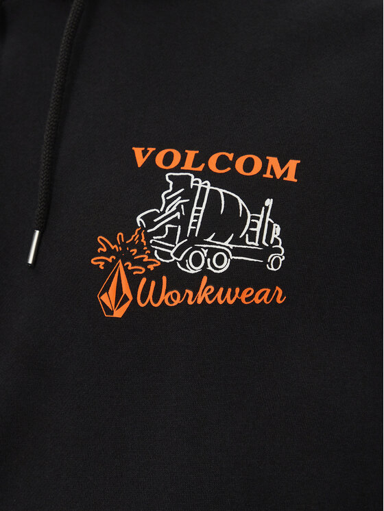 Volcom Volcom Majica dugih rukava Pour Choises A4112511 Crna Loose Fit