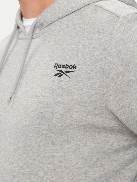 Reebok Reebok Світшот Left Chest 100067634 Сірий Regular Fit