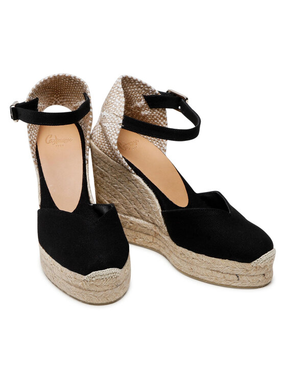 Castañer Castañer Espadryle Chiarata/8ED/001 020983-100-35 Czarny