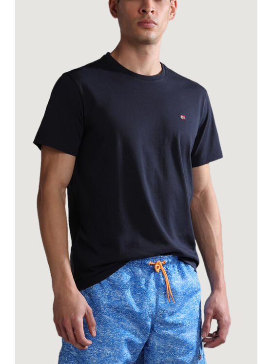 Napapijri Napapijri T-Shirt SALIS SS SUM Niebieski Shirt Fit