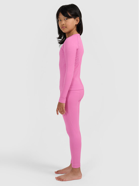 4F 4F Komplet bielizny termoaktywnej SKI UNDERWEAR Różowy