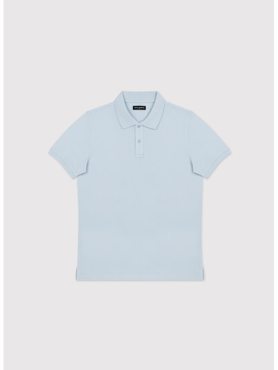 Pako Lorente Pako Lorente Polo P26SN-TX-004 Niebieski Classic Fit