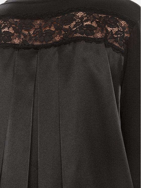 Liu Jo Liu Jo Bluse 5F3109 J5360 Schwarz Regular Fit