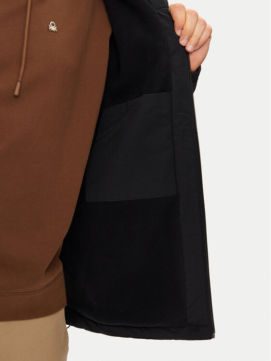 Quiksilver Quiksilver Kevad-sügis jope Overcast EQYJK04063 Must Regular Fit