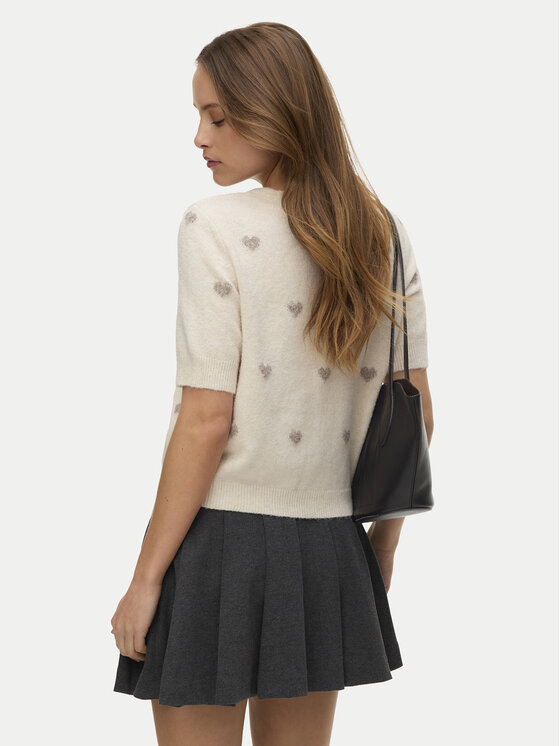 Vero Moda Vero Moda Kardigan Doffy 10330795 Beżowy Regular Fit