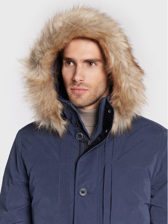 Wrangler Wrangler Parka W4E6X7114 112320173 Blu Regular Fit