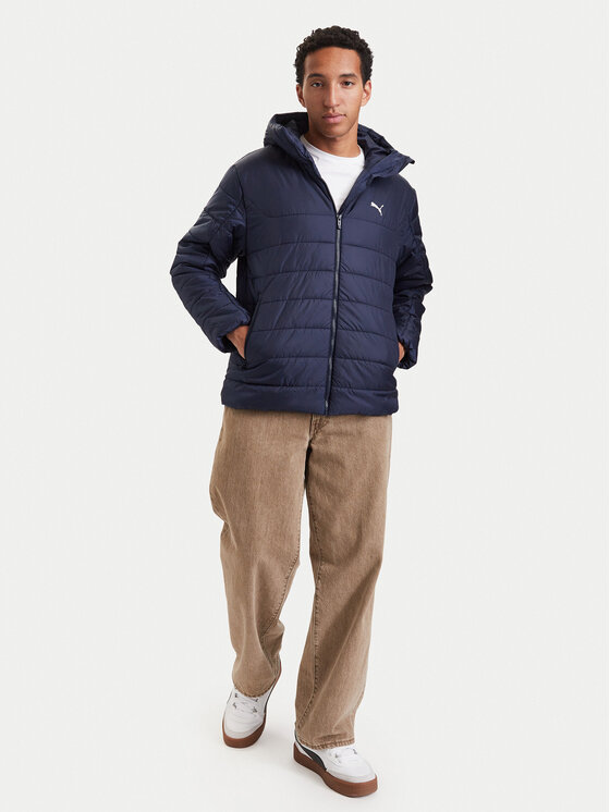 Puma Puma Μπουφάν χειμωνιάτικο Ess 685211 Σκούρο μπλε Regular Fit