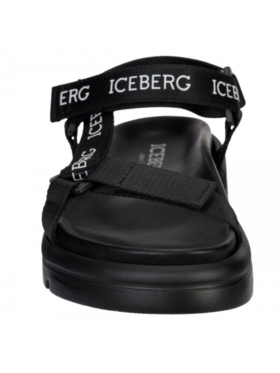 Iceberg Iceberg Sandály IU1707 Černá