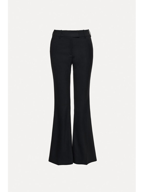 La Mania La Mania Spodnie garniturowe EDO Czarny Basic Fit