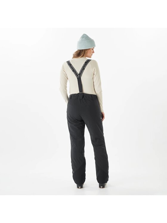 Salomon Salomon Spodnie narciarskie BRILLIANT PANT W Czarny Regular Fit