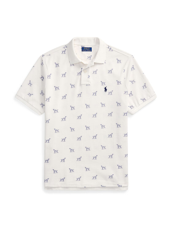 Polo Ralph Lauren Polo Ralph Lauren Polokošile 710974597001 Écru Custom Slim Fit