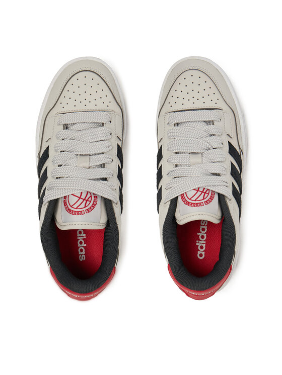 adidas adidas Basketbalové boty Rapid Court Low JR3178 Béžová