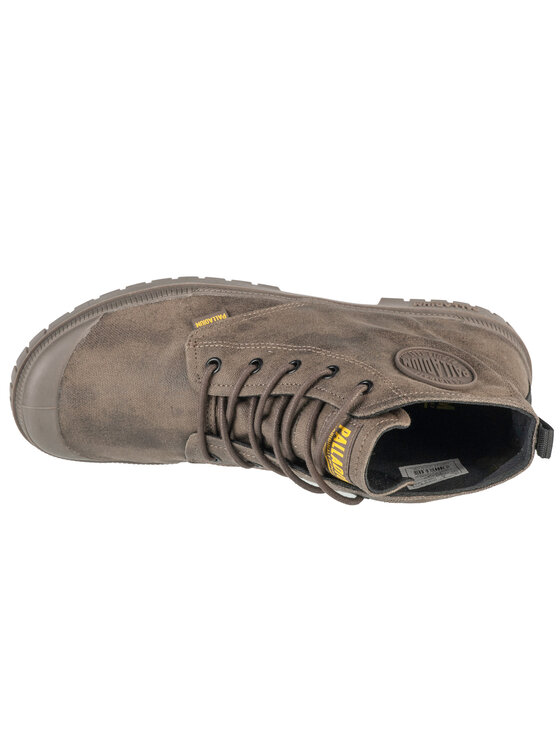 Palladium Palladium Sneakersy Palladium Pampa SP20 Hi Wax Brązowy