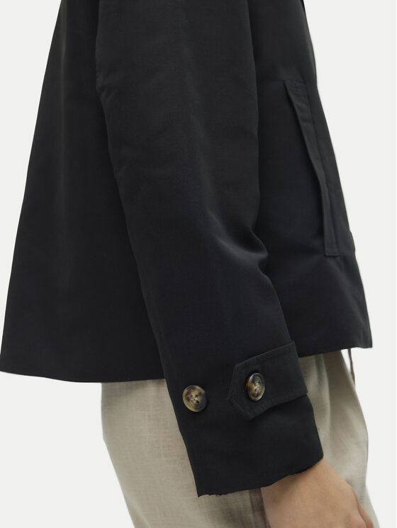 Vero Moda Vero Moda Trenčkot Chloemia 10308267 Črna Regular Fit