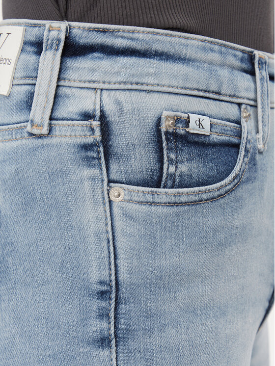 Calvin Klein Jeans Calvin Klein Jeans Traperice J20J222145 Plava Super Skinny Fit