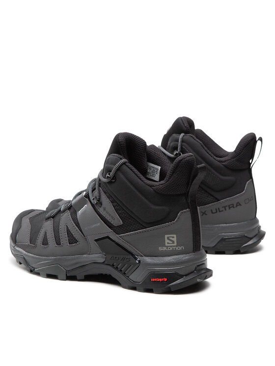 Salomon Salomon Trekking čevlji X Ultra 4 Mid Gtx GORE-TEX 413834 26 M0 Črna