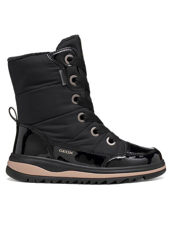 Geox Geox Cizme de zăpadă J Adelhide Girl B Ab J16EWA 0FUHH C9999 S Negru