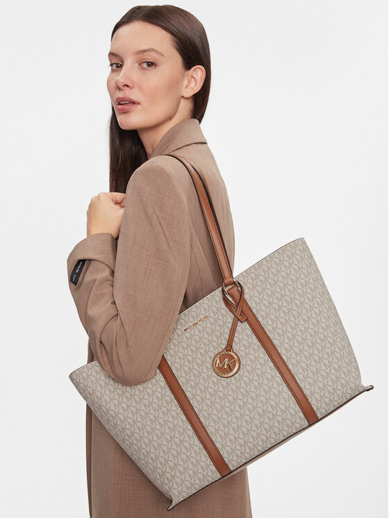 MICHAEL Michael Kors MICHAEL Michael Kors Torbica Temple Tote 30R4G1LT3B Bež