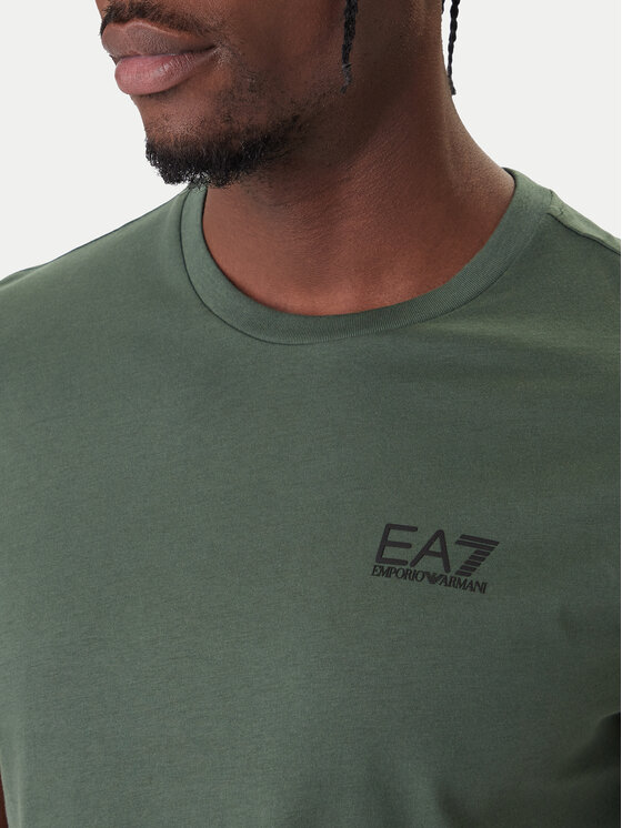 EA7 Emporio Armani EA7 Emporio Armani T-shirt 8NPT25 PJVPZ U7260 Zelena Regular Fit