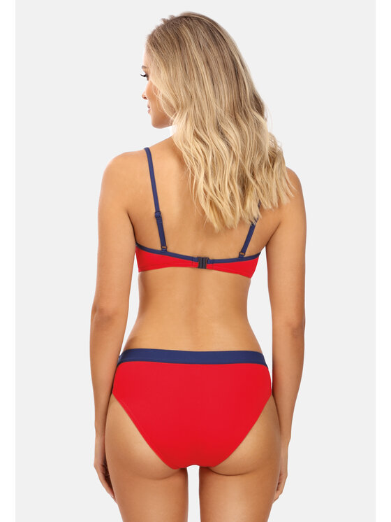 Miss Lou Miss Lou Bikini ML005 Czerwony