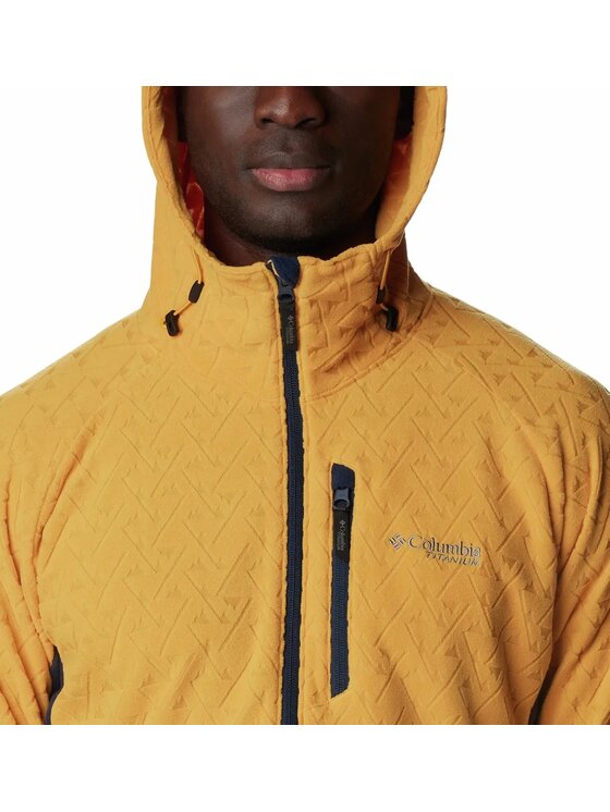 Columbia Columbia Bluza 205333 Żółty Regular Fit