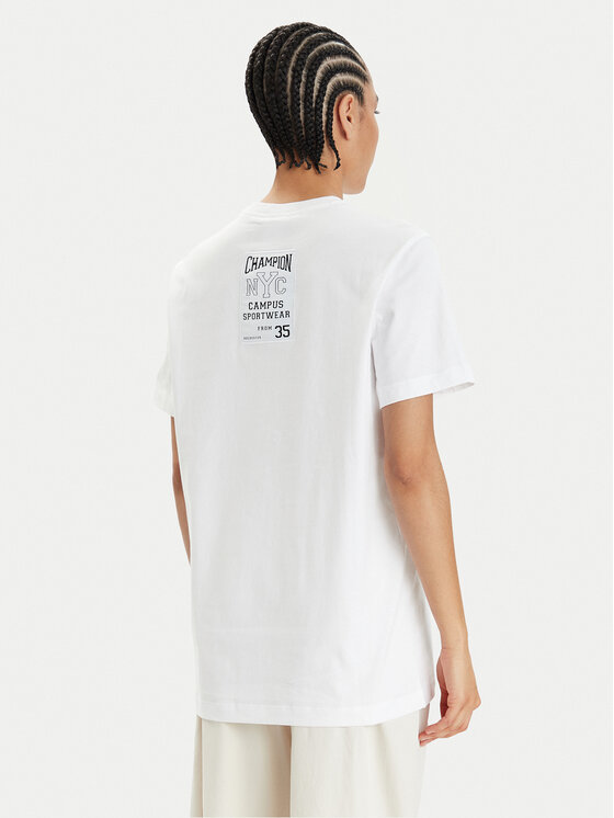 Champion Champion T-shirt 117207 Bijela Oversize