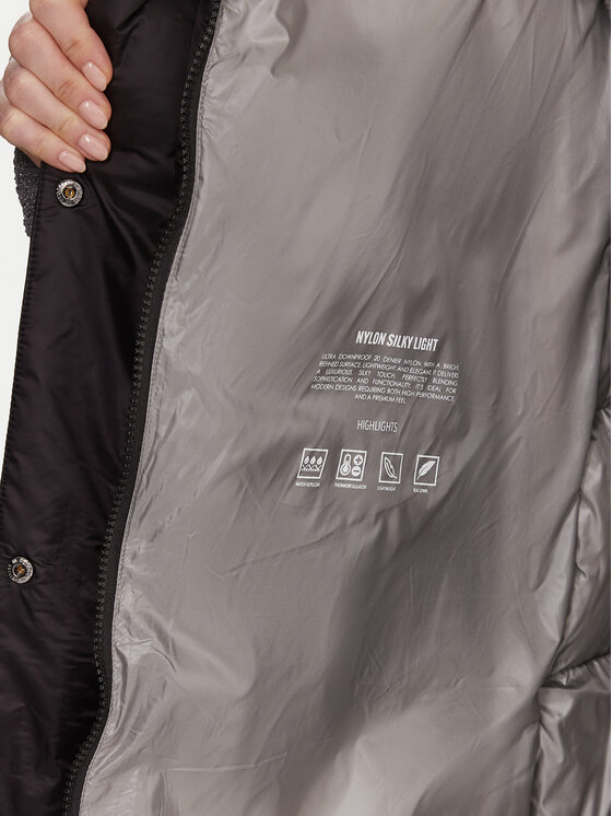 Hetregó Hetregó Зимно яке Karen 8P605 25WD02 Черен Regular Fit