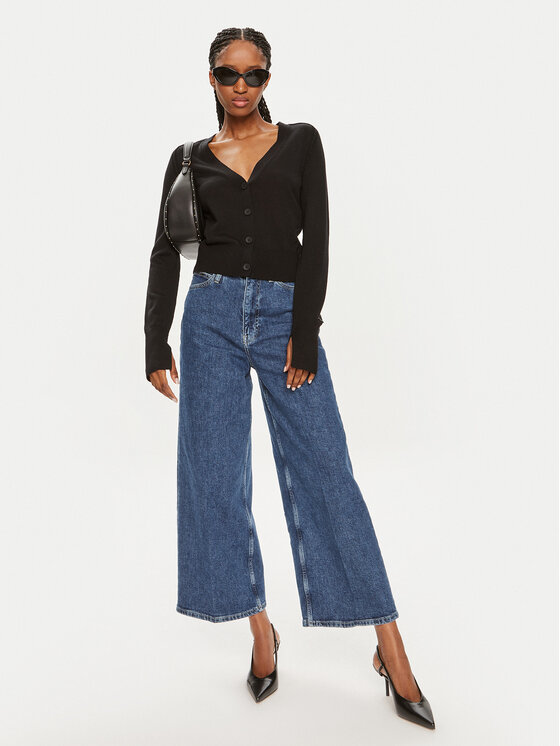 Calvin Klein Calvin Klein Ζακέτα K20K207574 Μαύρο Regular Fit