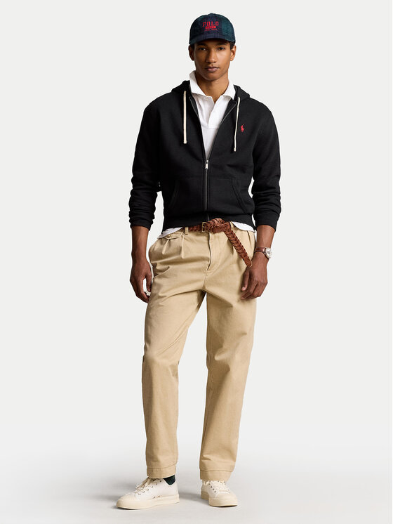 Polo Ralph Lauren Polo Ralph Lauren Bluză Fleece 710813297001 Negru Regular Fit