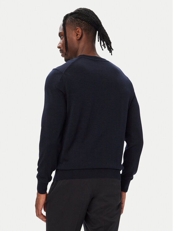 BOSS BOSS Sweter H-Melba-L 50571907 Granatowy Regular Fit