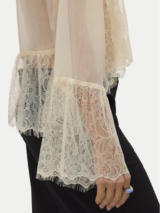 Vero Moda Vero Moda Halenka Emilie 10347592 Écru Regular Fit