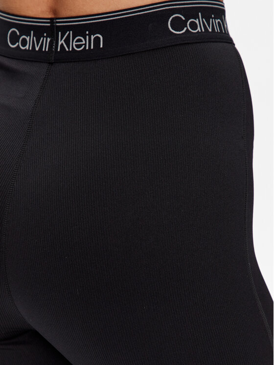 Calvin Klein Performance Calvin Klein Performance Legíny 00GWS3L605 Černá Slim Fit