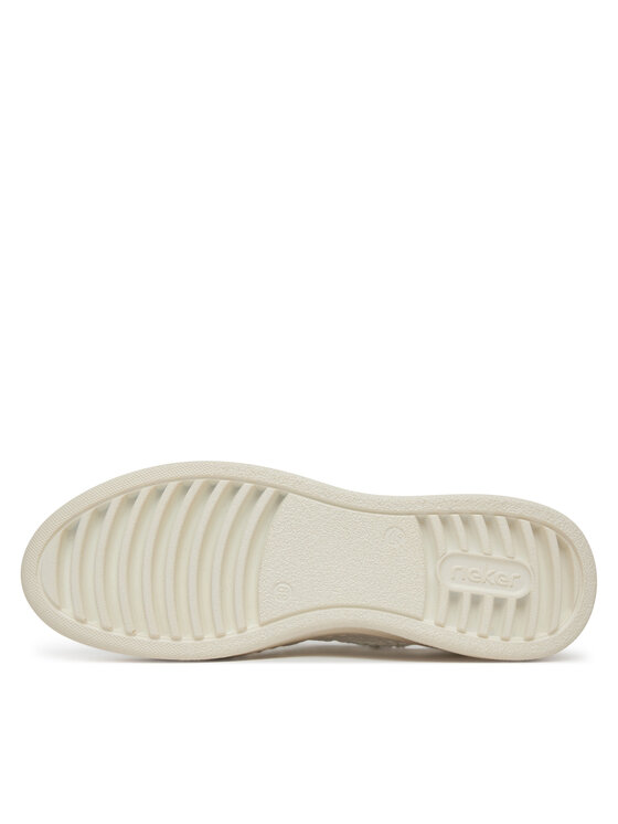 Rieker Rieker Halbschuhe N6409-80 Weiß
