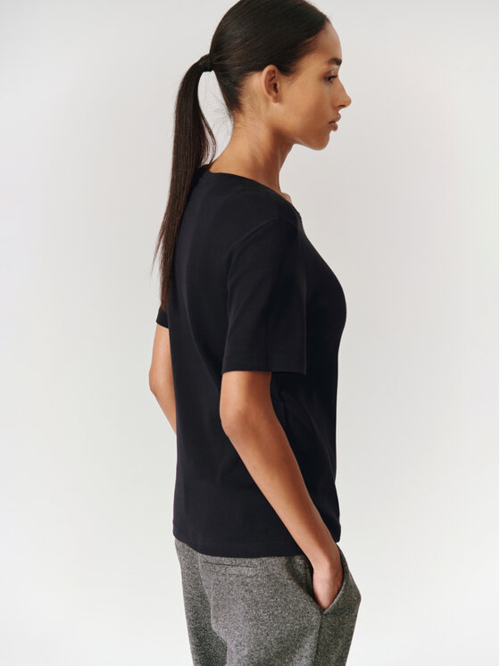 TATUUM TATUUM T-Shirt KIRI Czarny Classic Fit