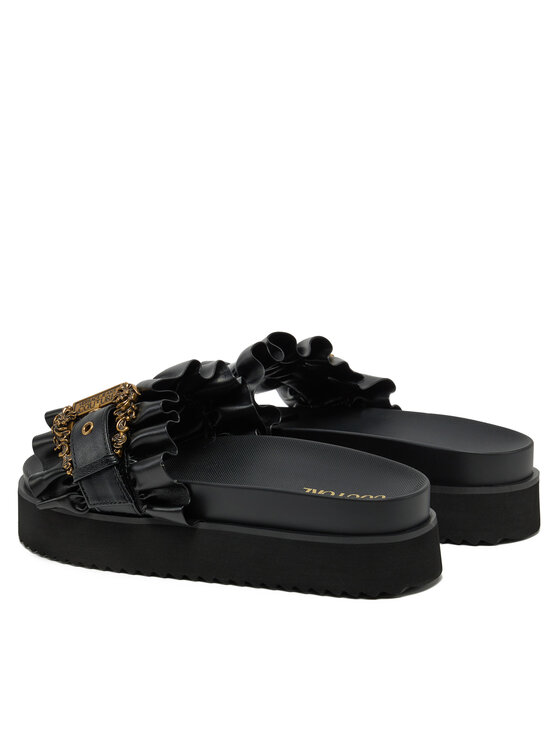 Versace Jeans Couture Versace Jeans Couture Şlapi 78VA3SM5 Negru