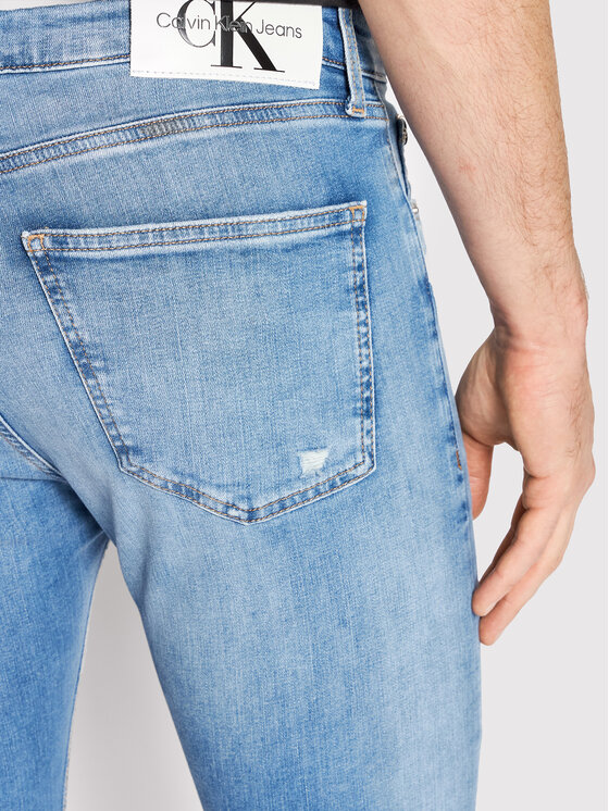 Calvin Klein Jeans Calvin Klein Jeans Jeansy J30J319810 Modrá Super Skinny Fit