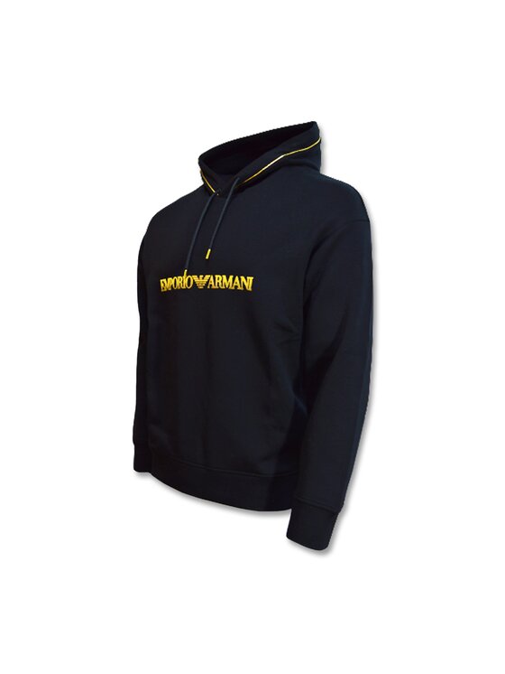 Emporio Armani Emporio Armani Bluza Armani Czarny Standard Fit