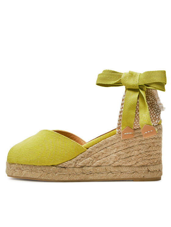 Castañer Castañer Espadrilės Bilina/6/002 023003 Geltona