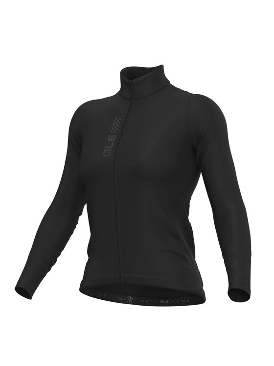 Koszulka rowerowa Alé Cycling, Rozmiar L, Czarny, Solid Color Block LS