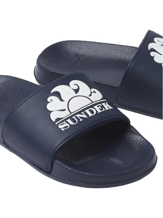 Sundek Sundek Klapki ab338aspv100b Niebieski