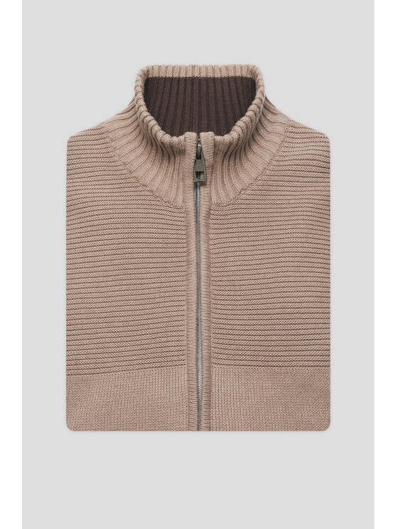 Lancerto Lancerto Sweter Craig SW073224000096 Beżowy Regular Fit