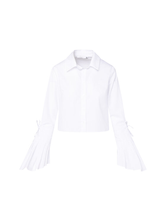 LAURELLA LAURELLA Bluzka Laurella 2VA004100 Biały Regular Fit
