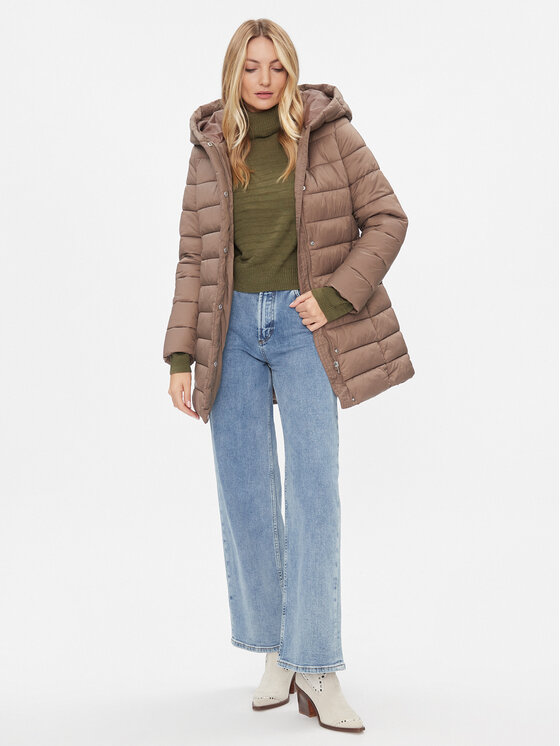 Vero Moda Vero Moda Žieminė striukė 10291052 Ruda Regular Fit