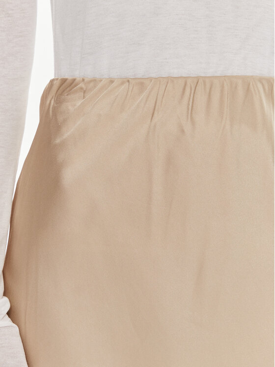 ViCOLO ViCOLO Maxi sukně TB0342 Béžová Regular Fit