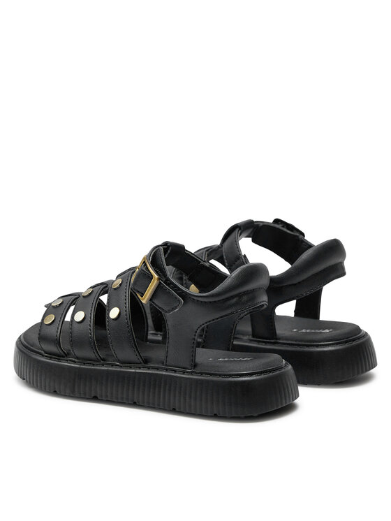 Geox Geox Sandale J Sandal Kodette Gir J45DBG 000BC C9999 S Crna