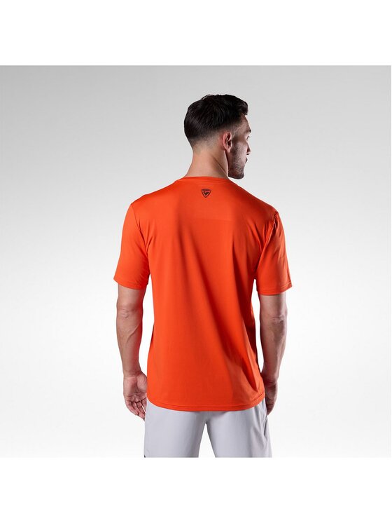 Rossignol Rossignol T-Shirt M Graphic Active Tee Pomarańczowy Regular Fit